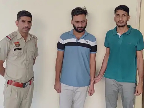 आरोपी पुलिस की गिरफ्त में