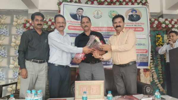 Hiranagar MLA inaugurates two-day training program on soil health management