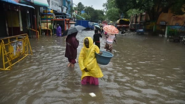 तमिलनाडु में 60 से 90 किमी/घंटा की रफ्तार चक्रवाती तूफान चलने चेतावनी