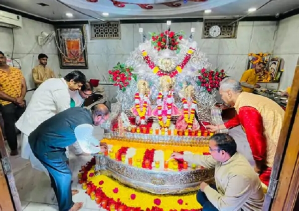 रणजीत हनुमान मंदिर में दीपोत्सव