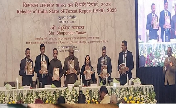 भारत वन स्थिति रिपोर्ट- 2023’ (ISFR 2023) का विमोचन