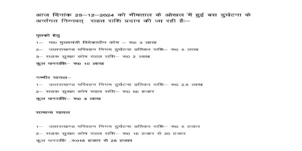 (अपडेट) उत्तराखंड के भीमताल बस हादसे में पति-पत्नी समेत चार की मौत 