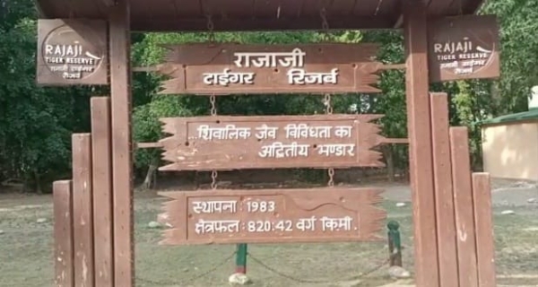 राजाजी टाइगर रिजर्व प्रवेश द्वार