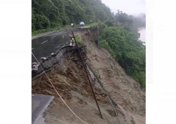 National Highway-10 closed again due to landslide