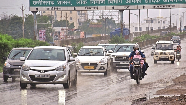 छत्तीसगढ़ के सूरजपुर, सरगुजा, बलरामपुर और रायगढ़ जिले  के लिए बारिश का रेड अलर्ट