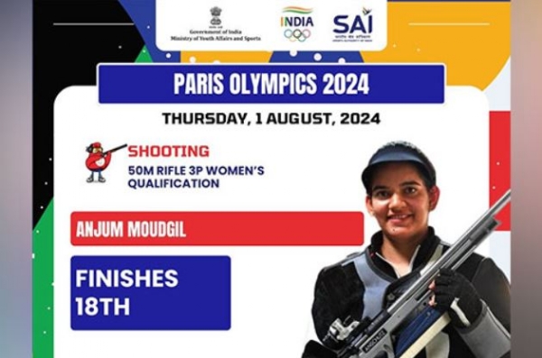 Paris Olympics-Sift Kaur, Moudgil-Womens 50m Rifle 3P final