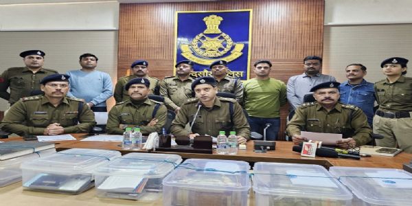 मंदसौर पुलिस ने अन्तरराज्यीय सायबर ठग गिरोह का किया पर्दाफाश