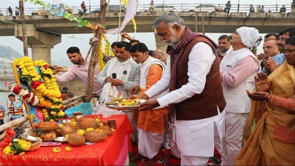 नरसिंहपुरः मंत्री प्रहलाद पटेल ने किया बरमान मेले का शुभारंभ