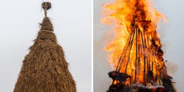 परंपरा और उत्साह के साथ असम में मनाया गया भोगाली बिहू