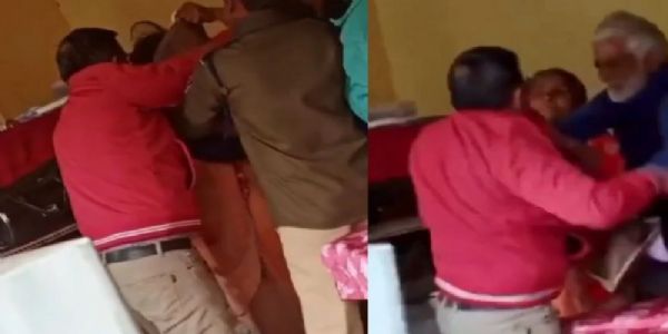 भिण्डः तहसील में क्लर्क ने महिला को थप्पड मारे- जूतों से पीटा, कलेक्टर ने किया निलंबित