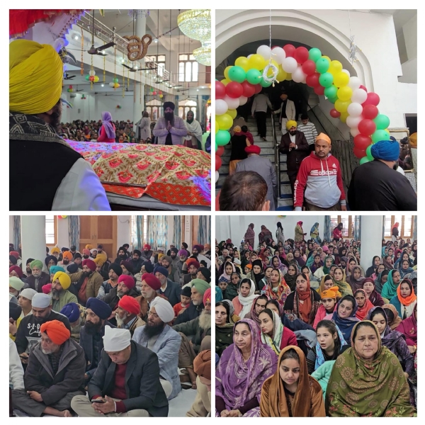 358th Prakashotsav of Shri Guru Gobind Singh Ji celebrated with religious devotion in Kathua