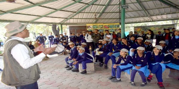 भोपालः वन विहार में मैं भी बाघ और हम हैं बदलाव’ थीम पर हुआ अनुभूति कार्यक्रम