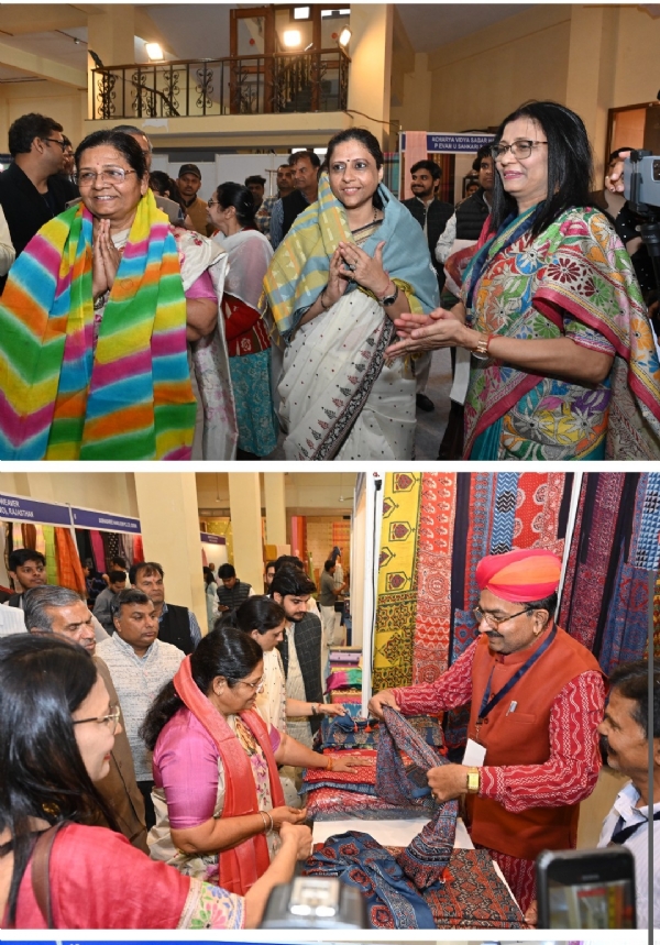 बुनकर सेवा केंद्र द्वारा विशेष हथकरघा एक्सपो-त्योहार की शुरुआत