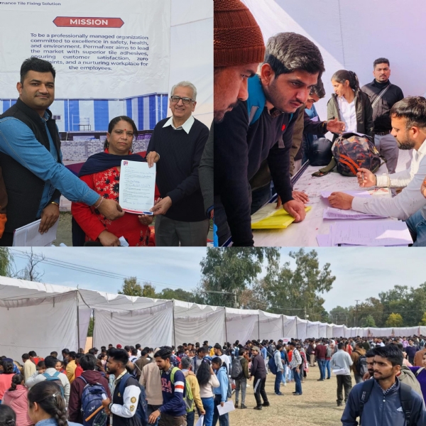 Mega job fair organized in Kathua, 1156 appointment orders issued