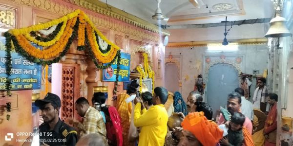 दमोह : देव जागेश्वर नाथ मंदिर में बम-बम, भक्तों की भारी भीड़ उमड़ी