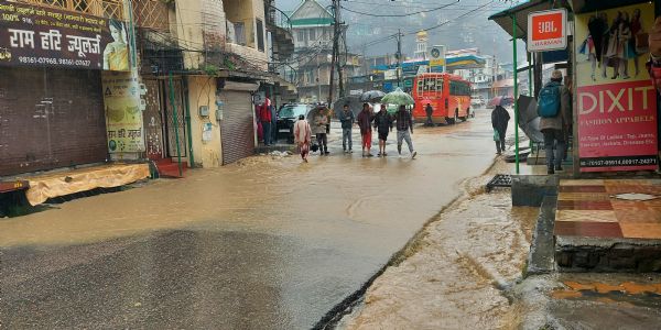 बारिश ने कुल्लू घाटी में मचाई तबाही