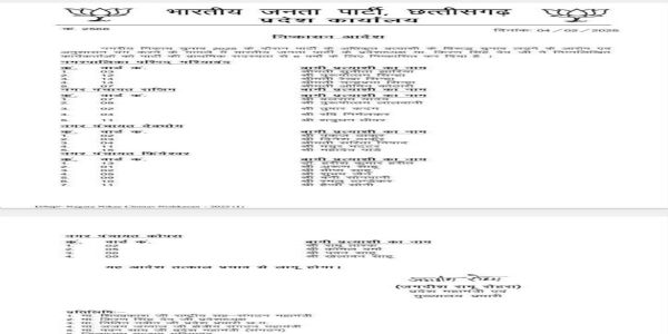 भाजपा ने बगावत करने वाले 26 भाजपाइयों को किया निष्कासित 