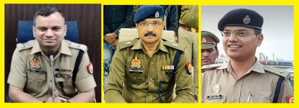 वरिष्ठ पुलिस अधीक्षक सतपाल अंतिल, पुलिस अधीक्षक नगर कुमार रणविजय सिंह और एसपी देहात कुंवर आकाश सिंह