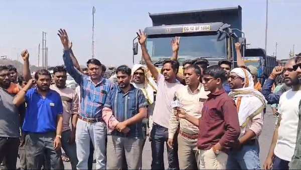 Laborer dies in coal washery in Korba, family members protest